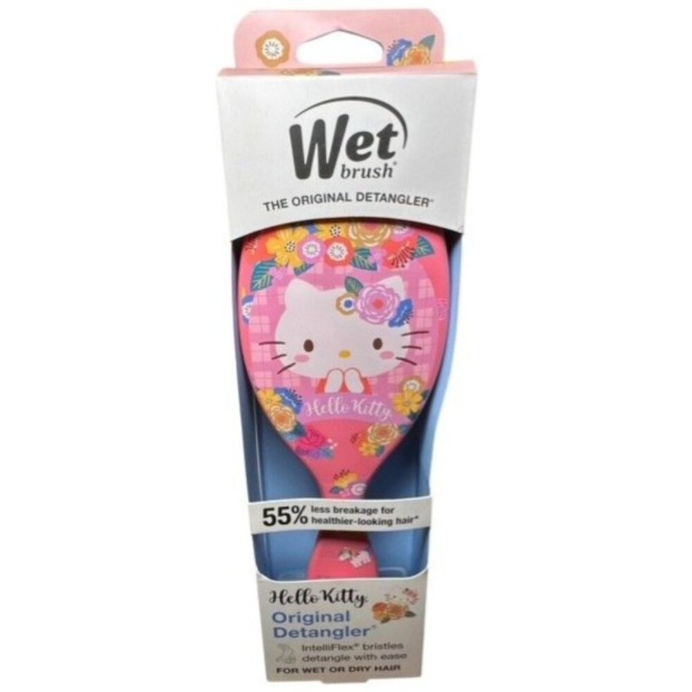 Hello Kitty Sanrio x Wet Brush Original Detangler (Floral)‎ SOLD OUT NEW IN BOX